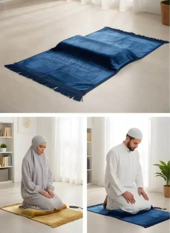 سجادة الصلاة الطبية بإسفنج داعم للركب  صلاة بلا ألم