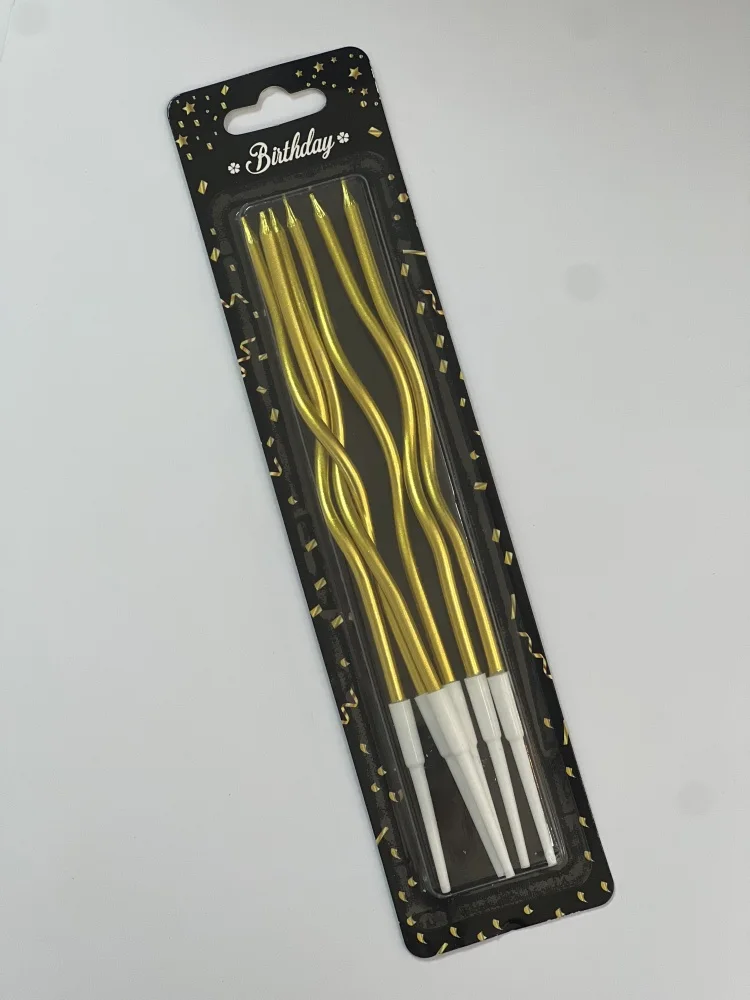 Pack de 6 Bougies Bouclée