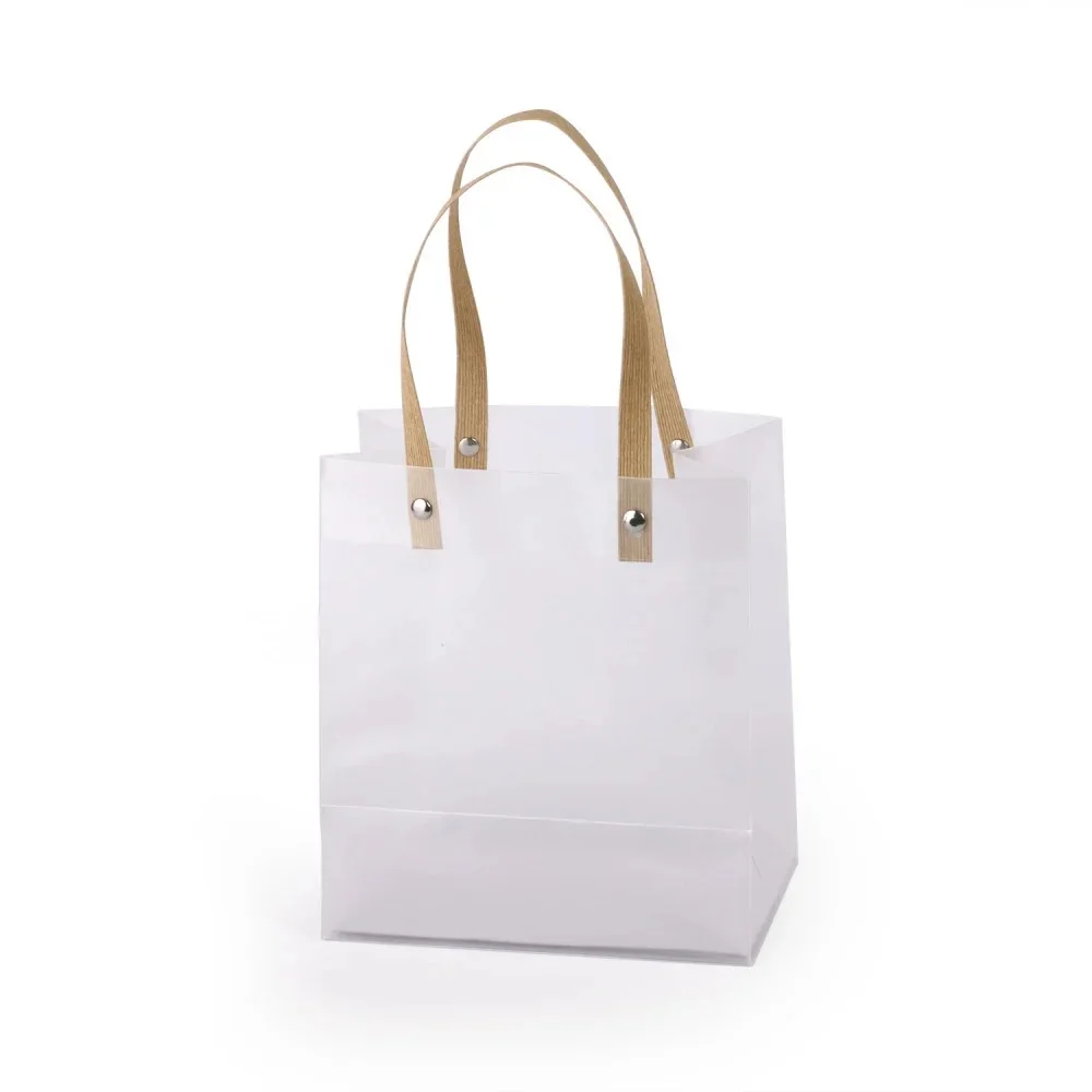 Sac en plastique pour cadeau transparent
