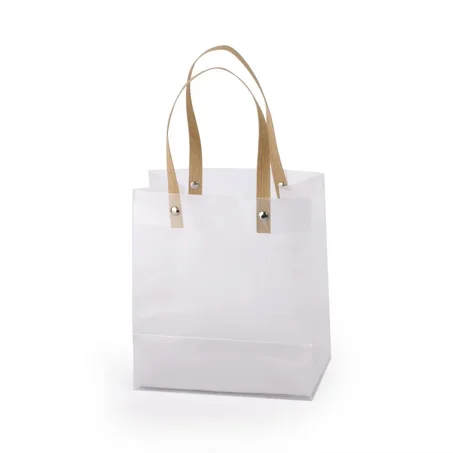 Sac en plastique pour cadeau transparent
