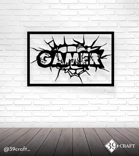 لوحة حائطية "Gamer Fist"