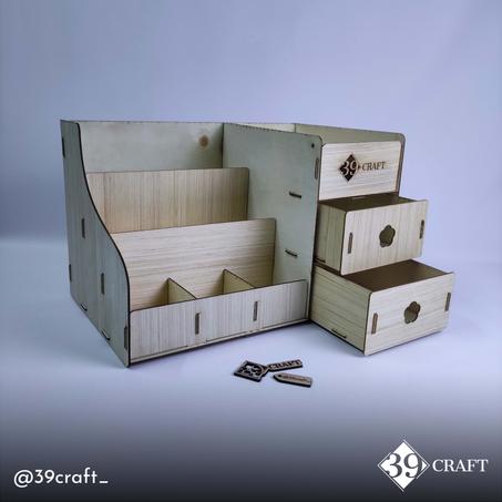 منظم مواد التجميل بتصميم مميز