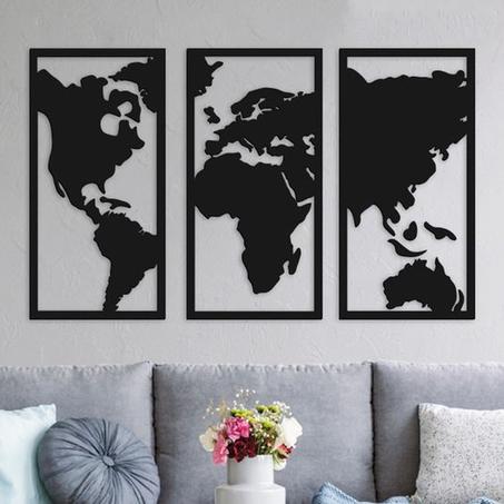 لوحة حائطية "خريطة"