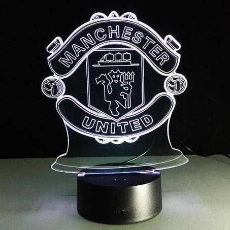 مصباح 3D لنادي "MANCHESTER UNITED"