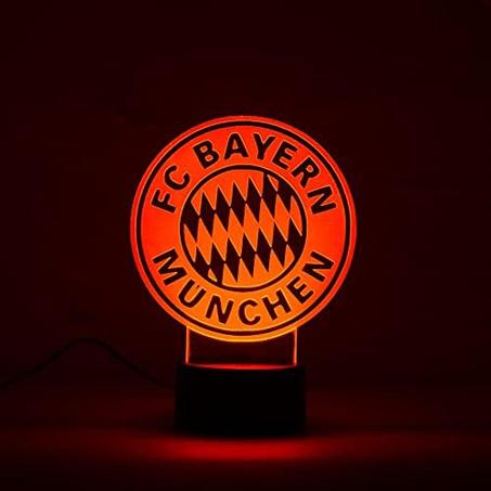 مصباح 3D لنادي "FC BAYERN MUNCHEN"