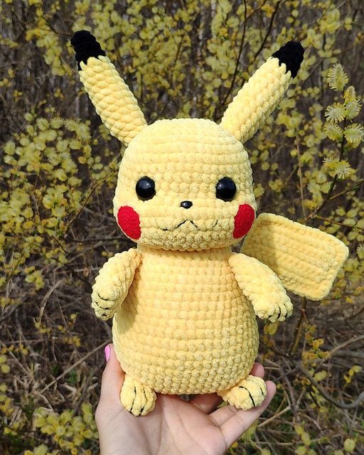 Pikachu Amigurumi Pattern PDF