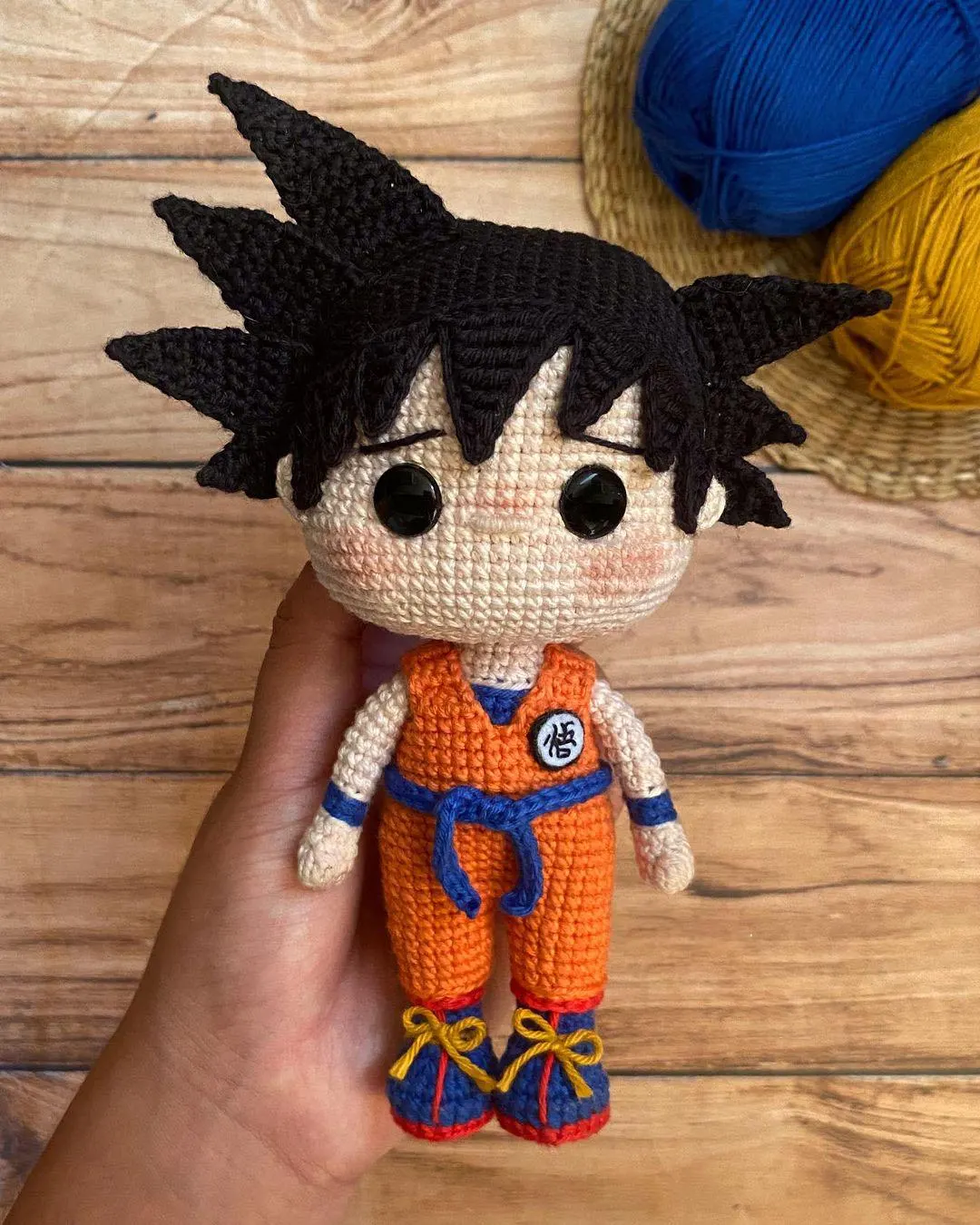 Anime Pattern Amigurumi PDF Son Goku