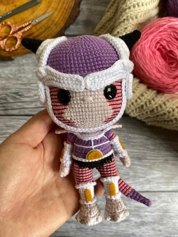 Anime Pattern Amigurumi PDF Son Frieza
