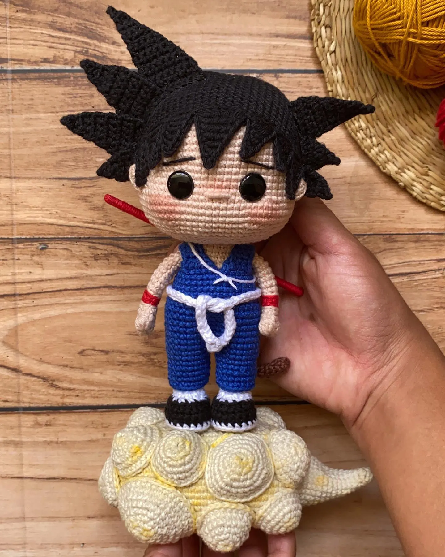 Anime Pattern Amigurumi PDF Son Goku