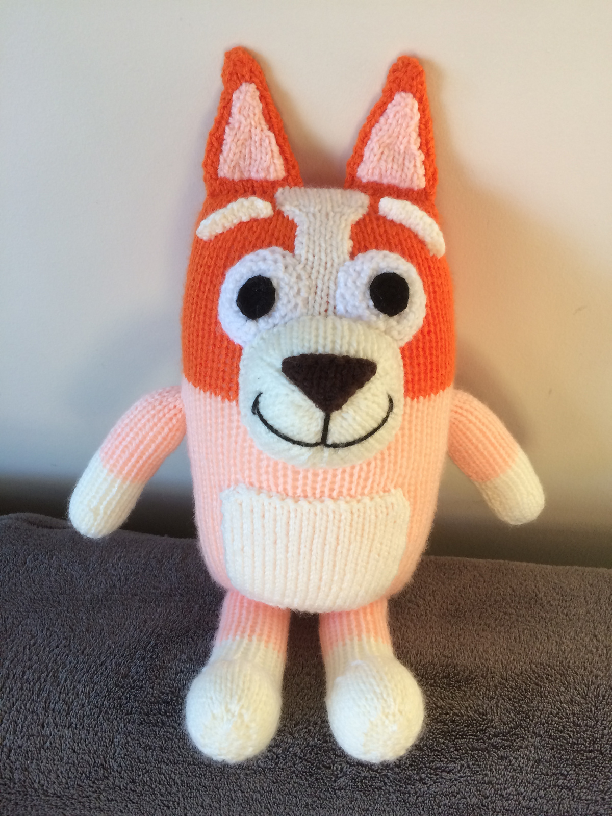 Heeler Bluey and Bingo Knitting Pattern - English