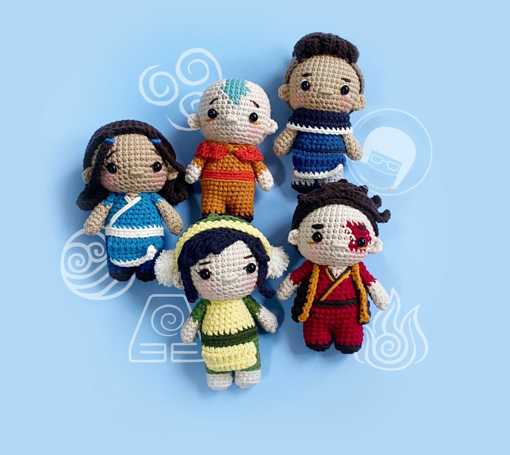 Avatar FunSize Crochet Pattern Bundle 5 in 1