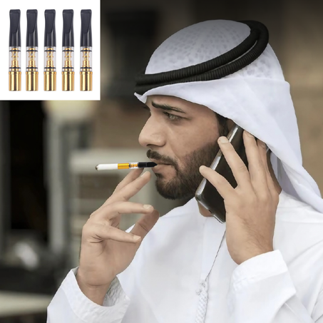 فلتر تدخين, قابل لإعادة الاستخدام (علبة = 5 قطع)