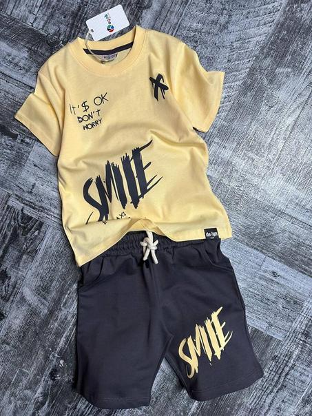 Tee-shirt + Short- Coton