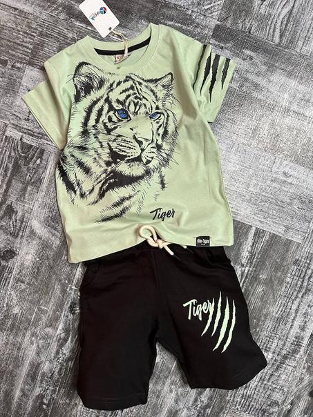 Tee-shirt + Short- Coton