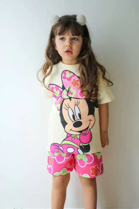 Tee-shirt + Short- Coton