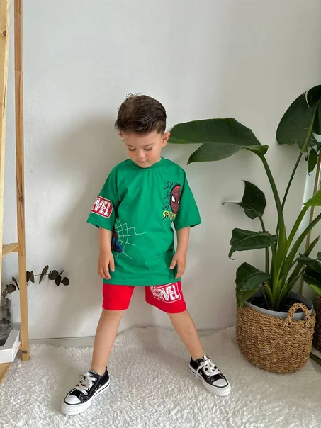 Tee-shirt + Short- Coton