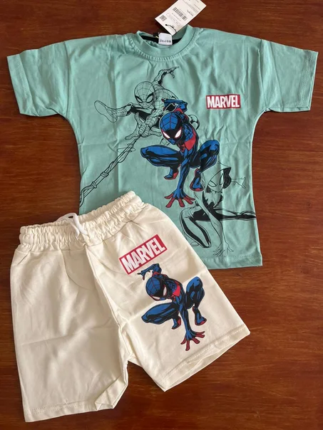 Tee-shirt + Short- Coton