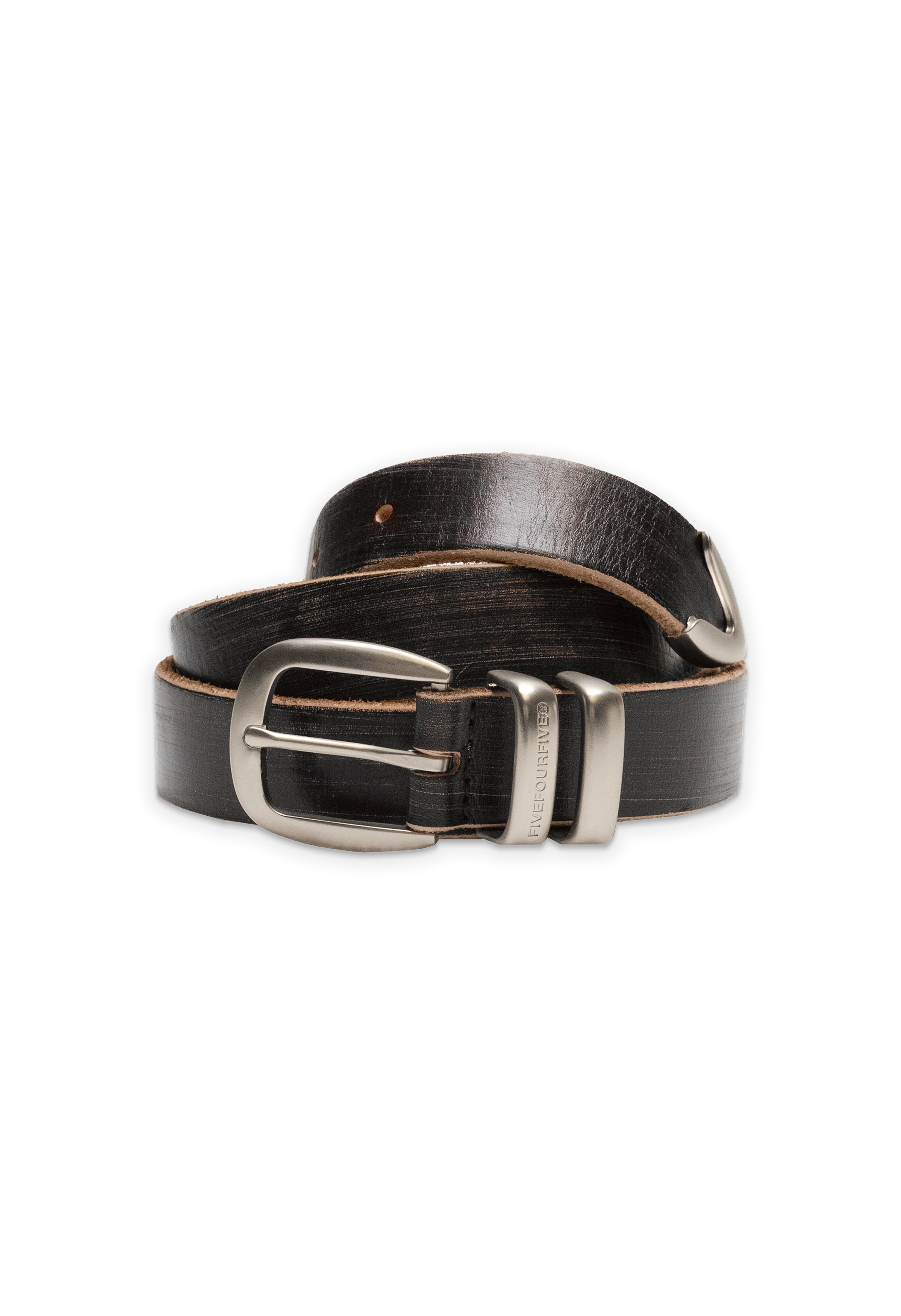 EVERYDAY AGED LEATHER BELT BLACK