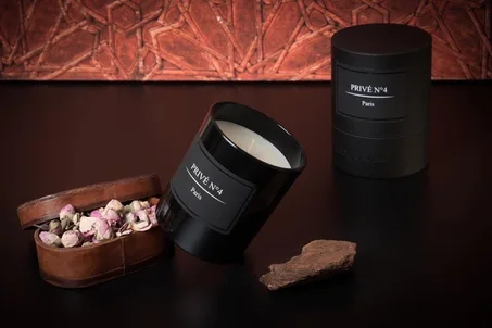 bougie parfumée de la maison RP parfums Paris