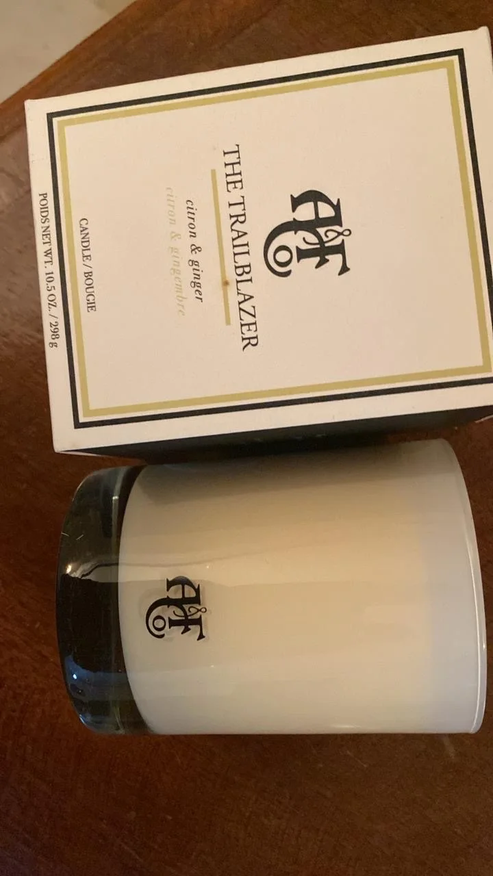 bougie de luxe the trailblazer pour vos moments les plus intimes et familiaux