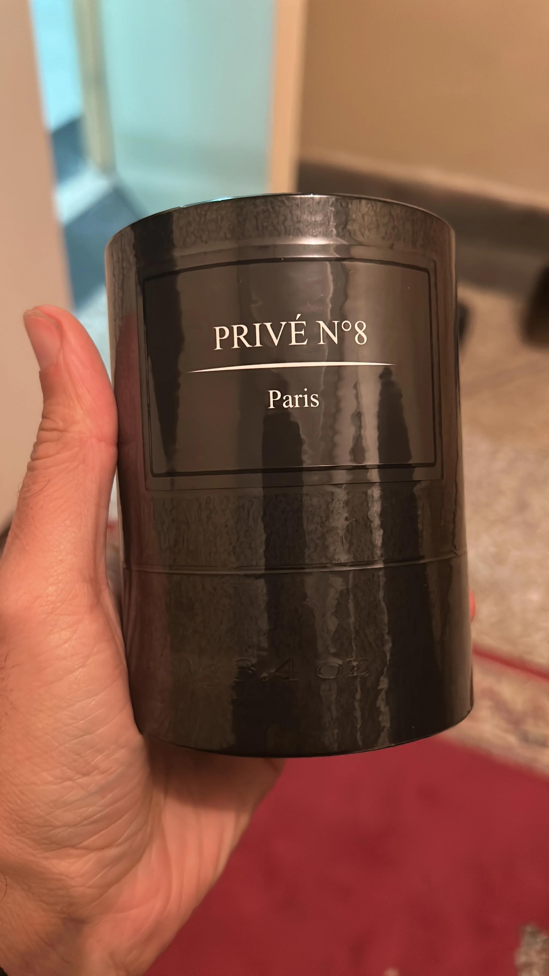 bougie parfumée de la maison RP parfums Paris