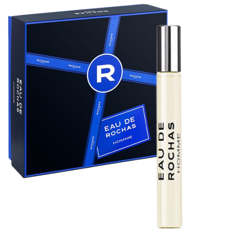 Coffret Parfum Homme Eau de Rochas Homme Rochas EDT (3 pièces)