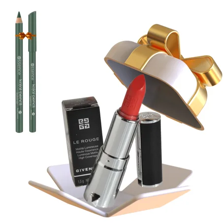 مع هدية  GIVENCHY أحمر الشفاه