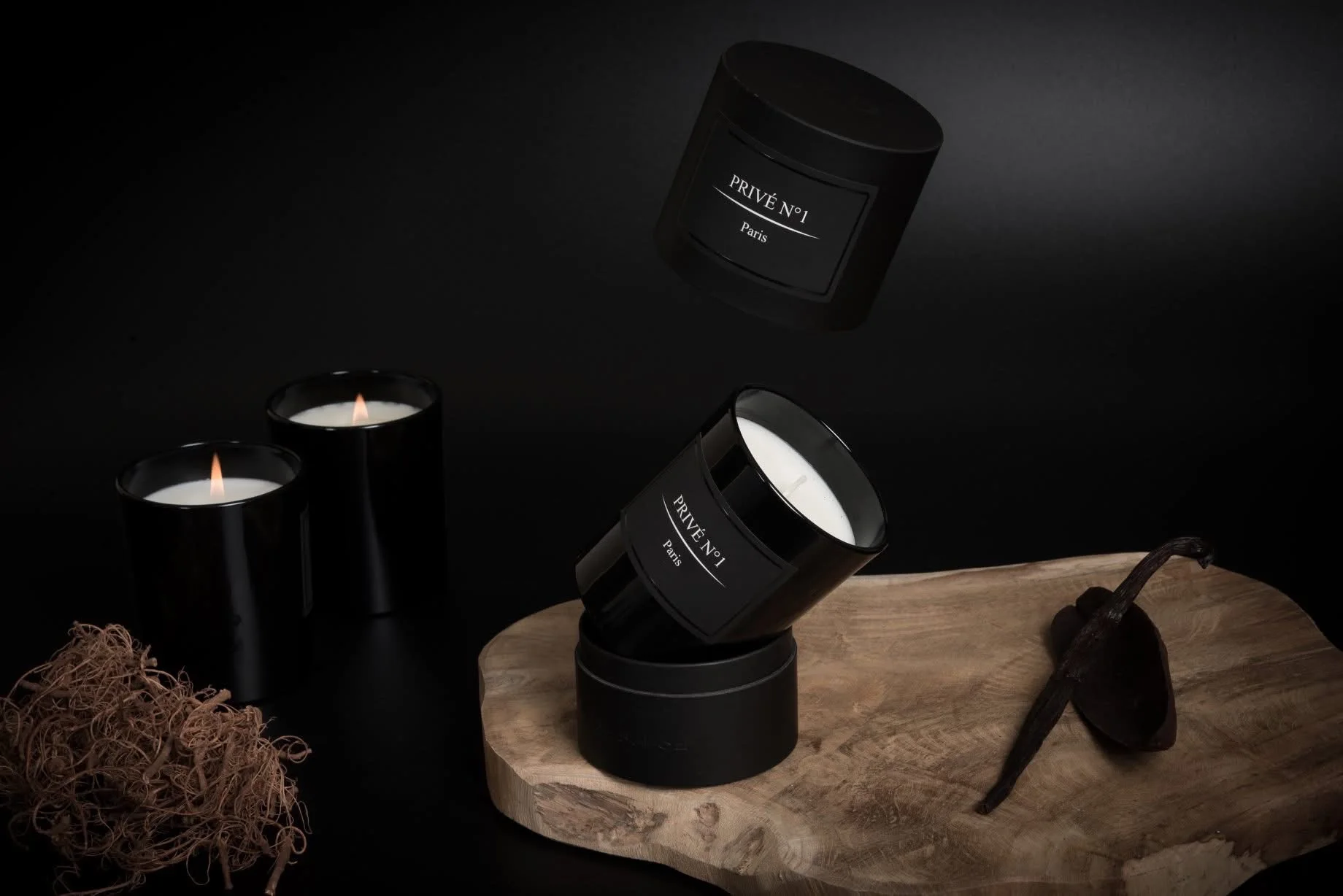 bougie parfumée de la maison RP parfums Paris