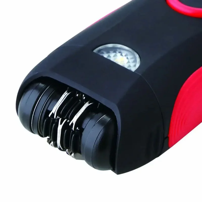🔥 ÉPILATEUR SWISSHOME SH-6633 – ROUGE & NOIR