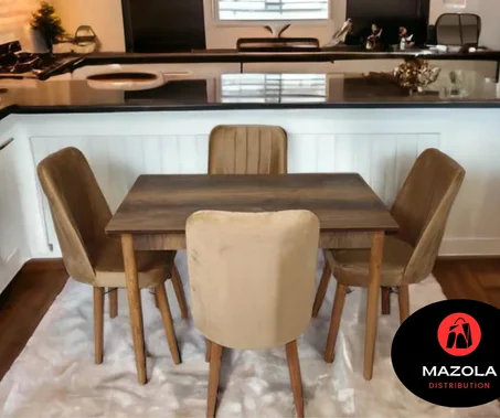 Table à manger DENIS finition Bois