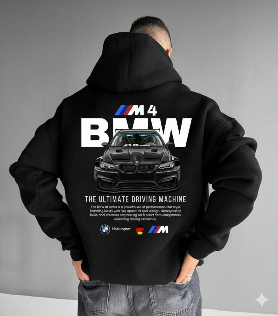 HOODIE OVERSIZE BMW M4