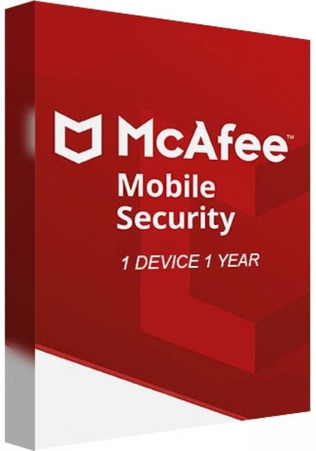 McAfee Mobile Security /1 Device (1 Year)