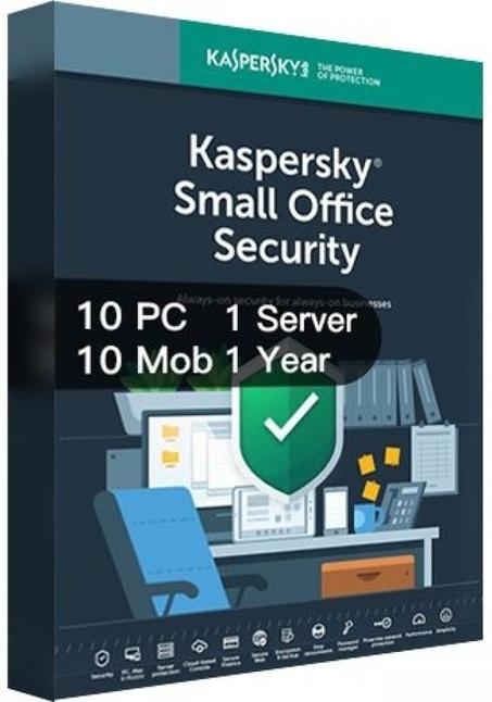 Kaspersky SMALL Office Security Version 7 / 10PCs + 10Mobs+ 1Server (1 Year) [EU]