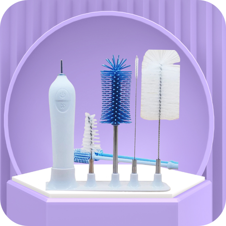 مجموعة التنظيف الكهربائية Clean Spark الأنيقة