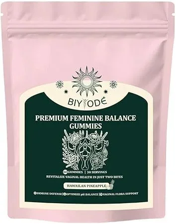 BIYODE Feminine Balance Gummies, Gommes Pour La Santé Des Femmes