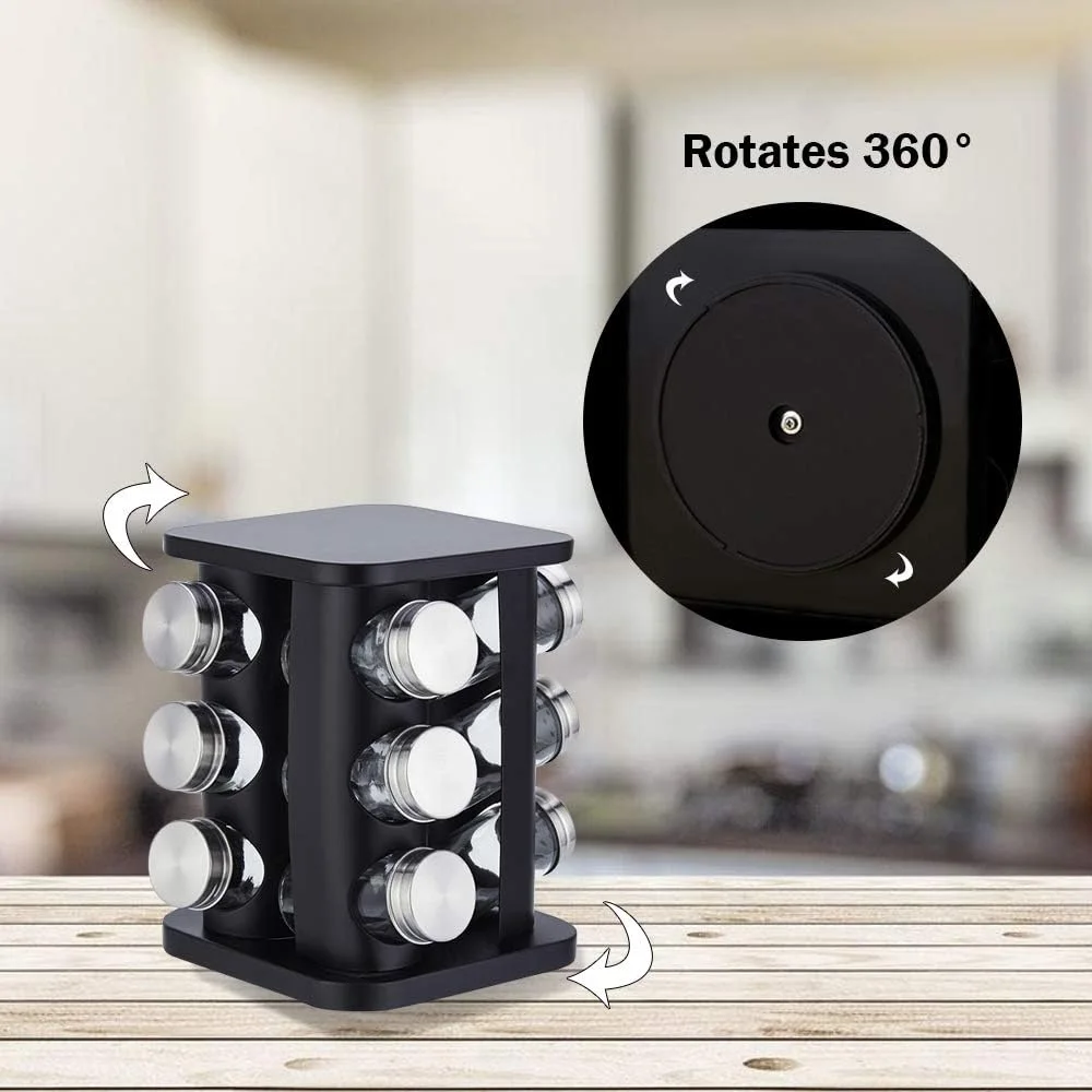 Organisateur à Épices Rotatif – Design Moderne