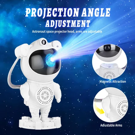 حول غرفتك إلى مجرة فضائية ساحرة في ثواني مع جهاز رائد الفضاء العجيب