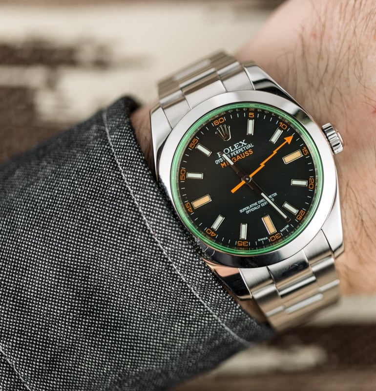 Rolex milgauss black