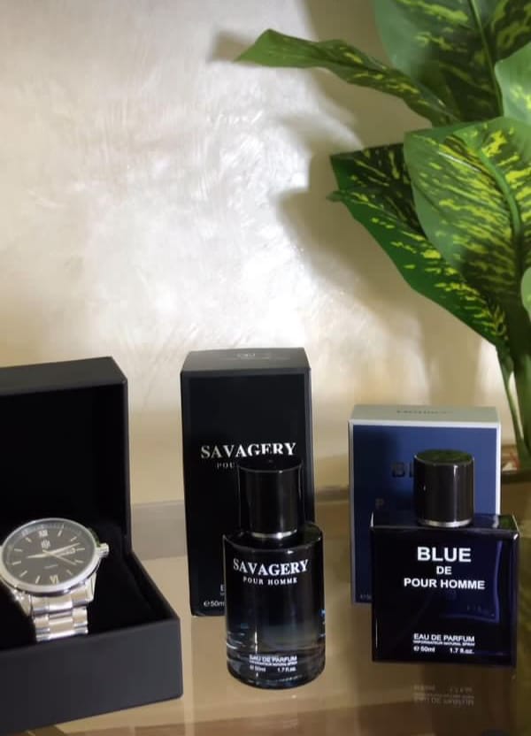 ✨الباك ساعة⌚و جوج عطور