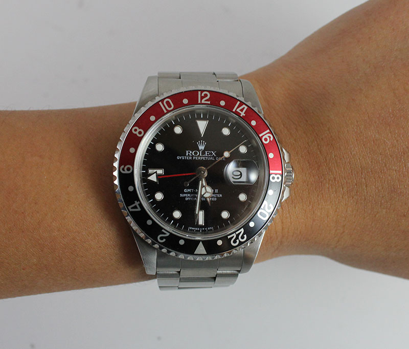 Rolex gmt master cola