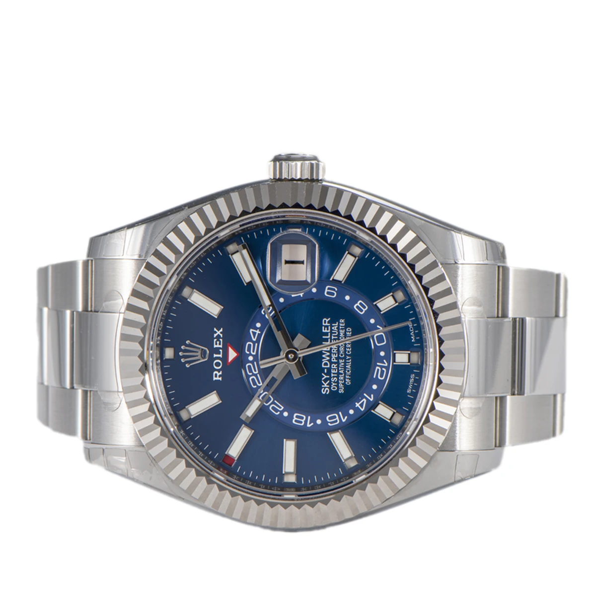Rolex sky dweller blue