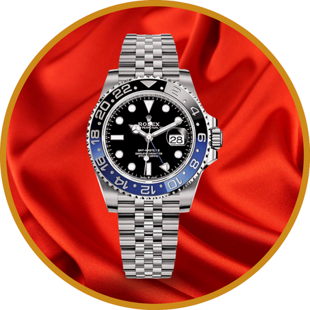 Rolex gmt master batman