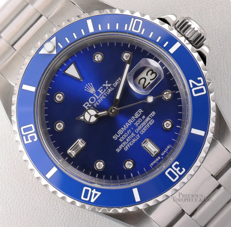 Rolex submariner blue 41mm