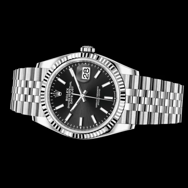 Rolex datejust black