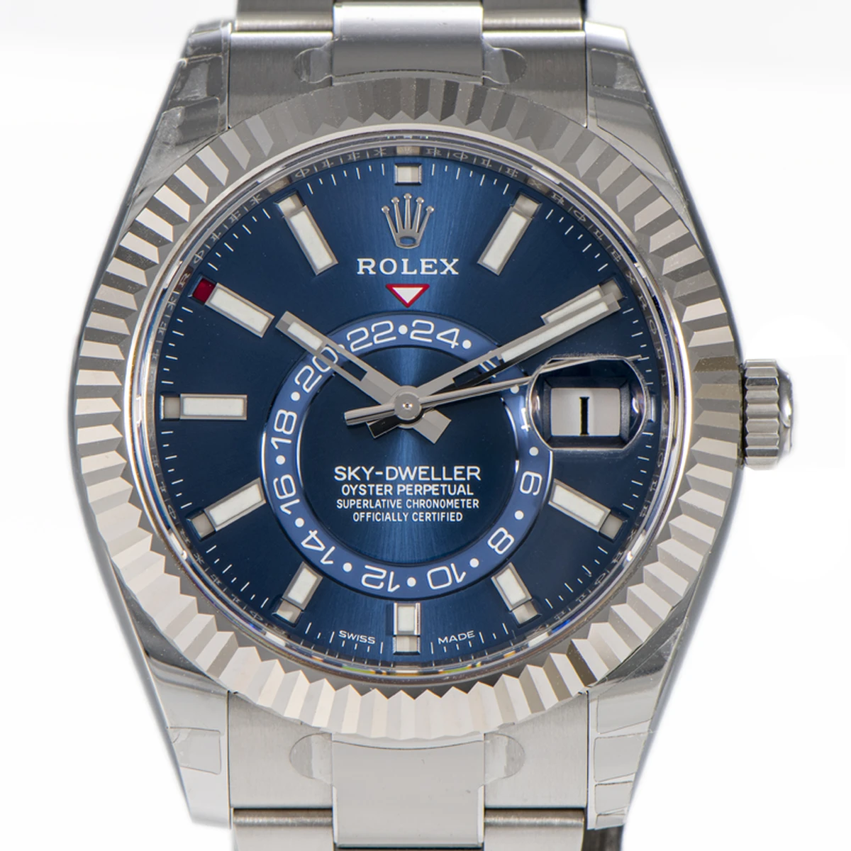 Rolex sky dweller blue
