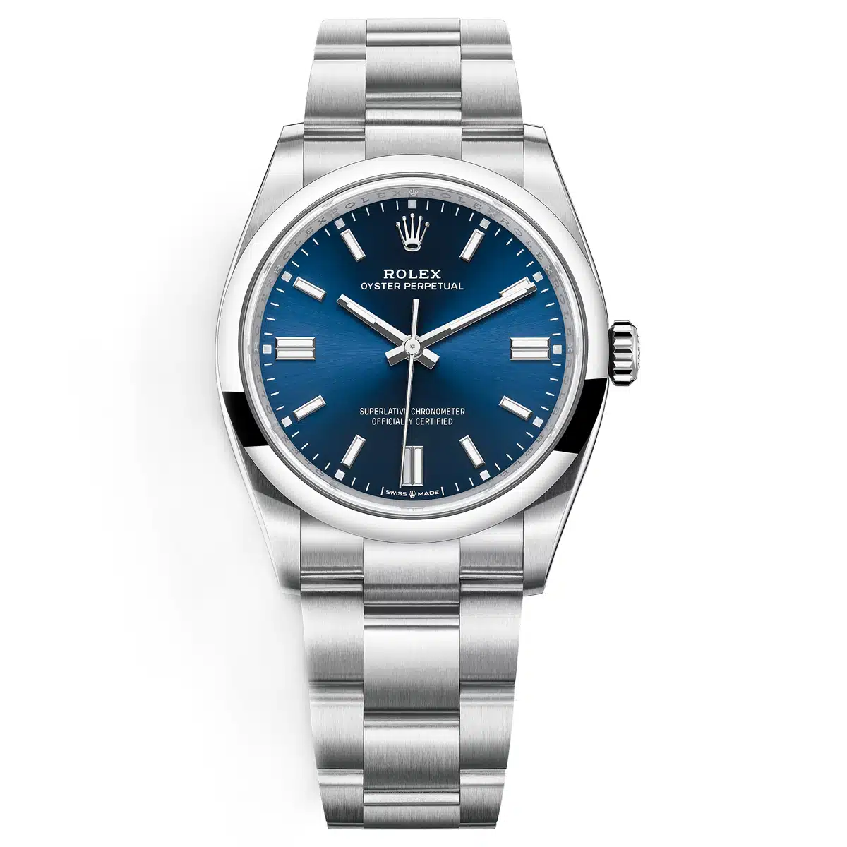 Rolex Oyster Perpetual blue