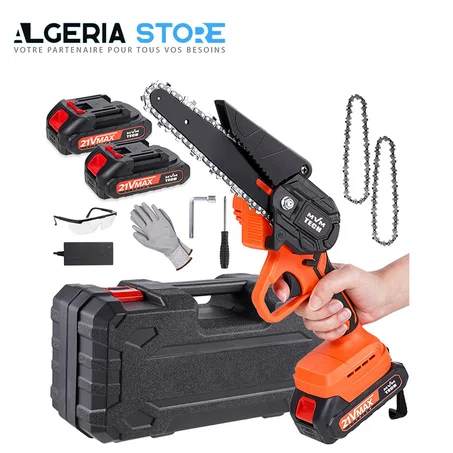 منشار كهربائي محمول صغير بدون سلك مزود ببطارية ليثيوم قابلة للشحن