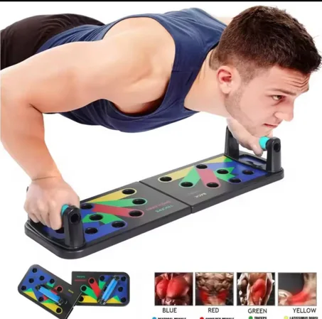 لوح تمارين الضغط الملون