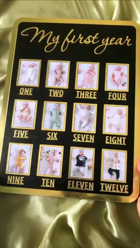 إطار  صور الطفل العام الأول