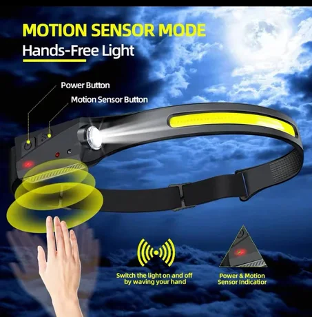 🔦 كشاف الرأس الذكي